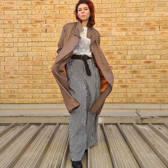 80s VINTAGE TRENCH COATSize 8-16 - Picture 14 of 16